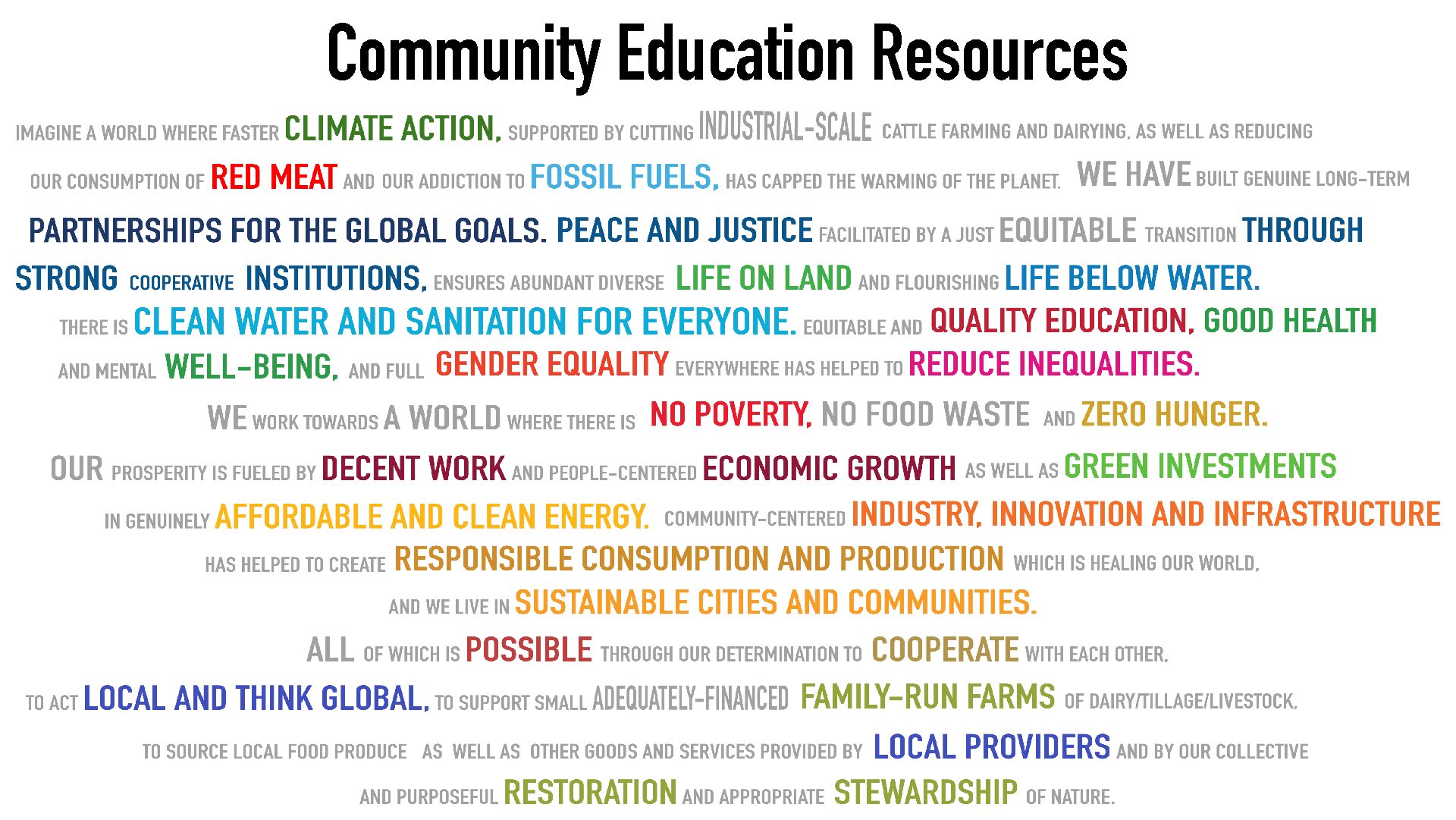 Education resources